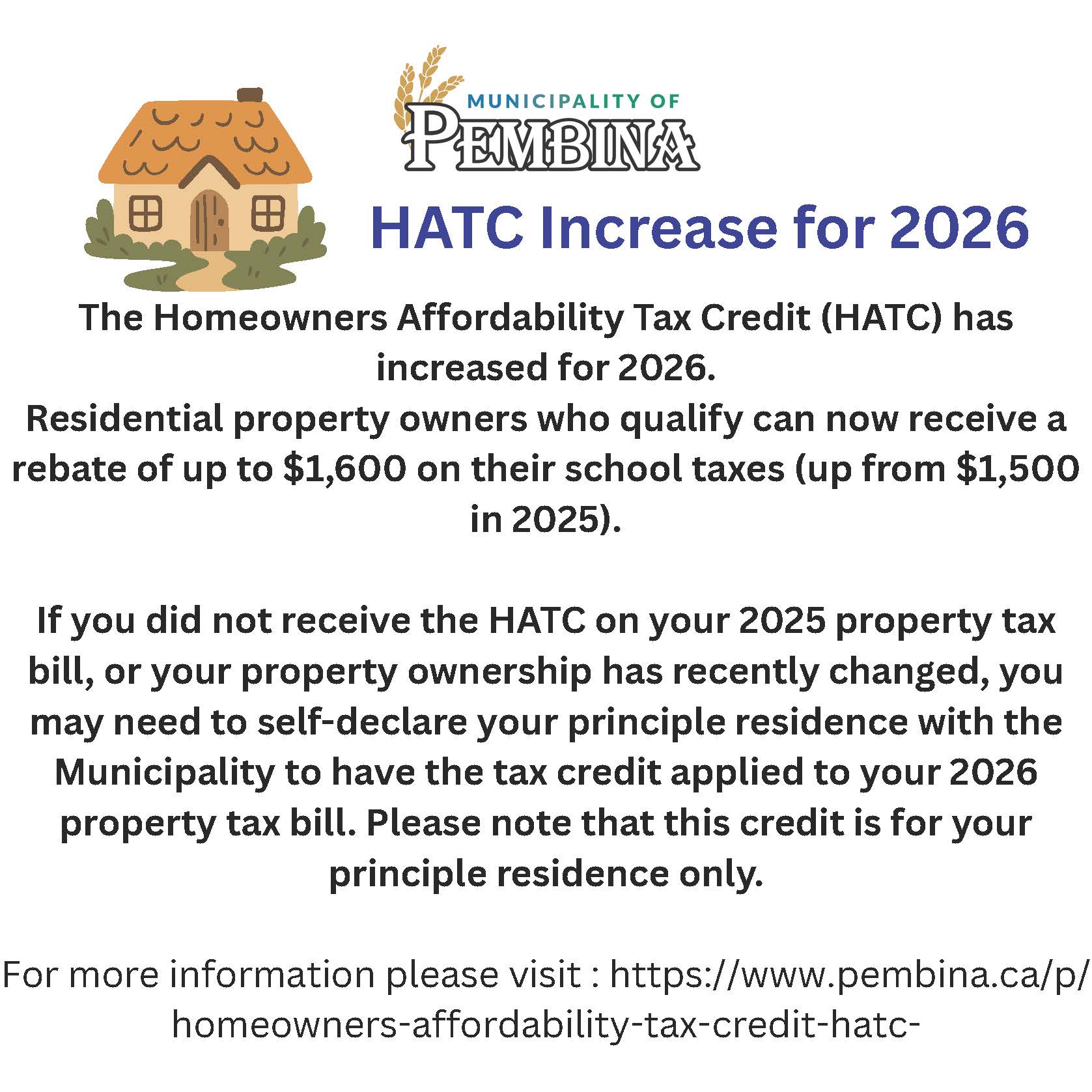 HATC Credit for 2026